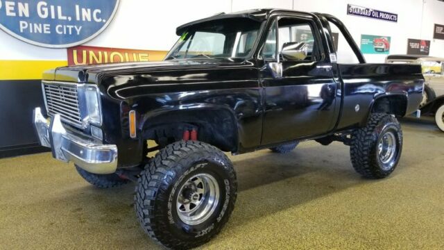 1976 Black GMC K10 Pickup (Truck)