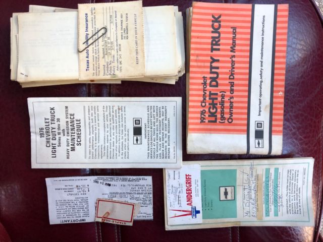 1976 Red Chevrolet C-10 Crew Cab Pickup