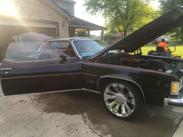 1976 Black Pontiac Grand Prix Coupe