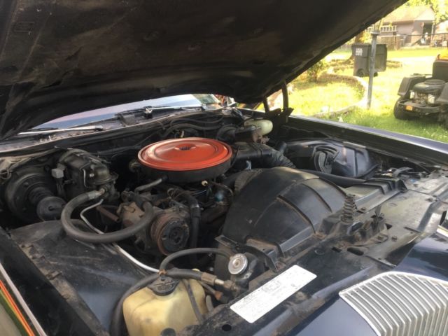 1976 Black Pontiac Grand Prix Coupe