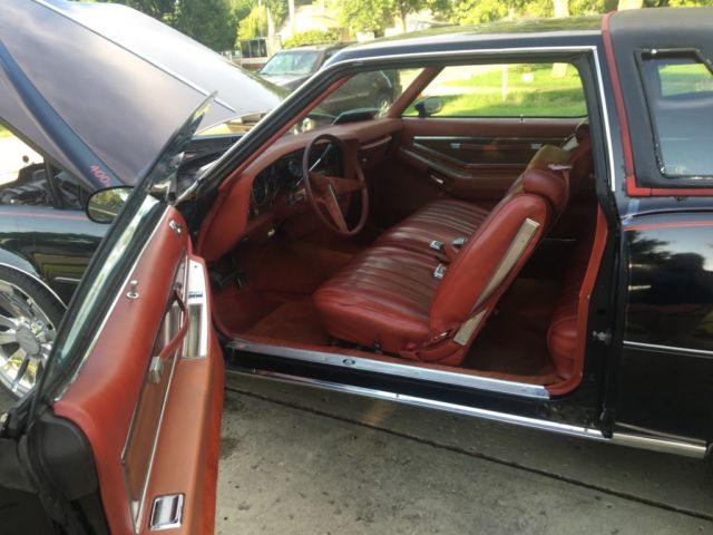 1976 Black Pontiac Grand Prix Coupe