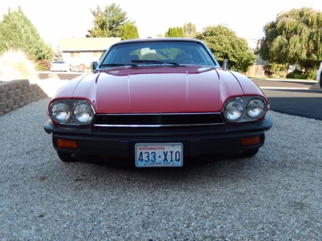 1976 Red Jaguar XJS 2dr Coupe