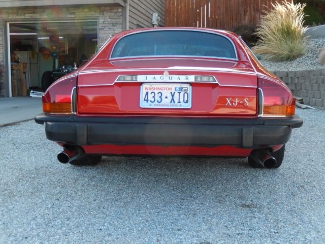 1976 Red Jaguar XJS 2dr Coupe