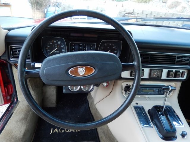 1976 Red Jaguar XJS 2dr Coupe