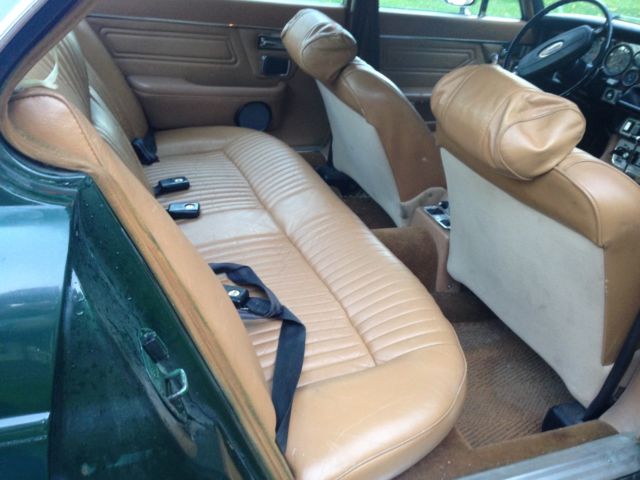 1976 British Racing Green Jaguar XJ6 Sedan