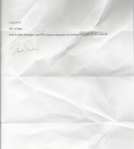 1976 Red Other Makes Interceptor