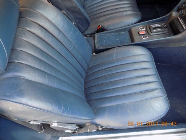 1976 Blue Mercedes-Benz SL-Class Convertible