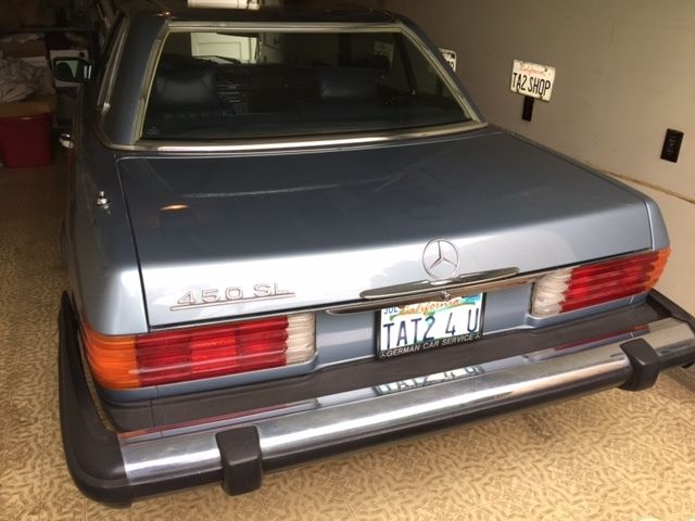 19760000 Diamond Blue Mercedes-Benz SL-Class Roadster