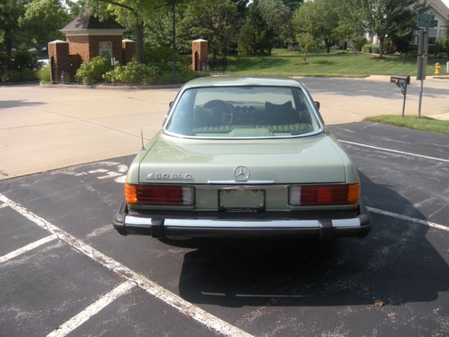 1976 Green Mercedes-Benz SL-Class Coupe