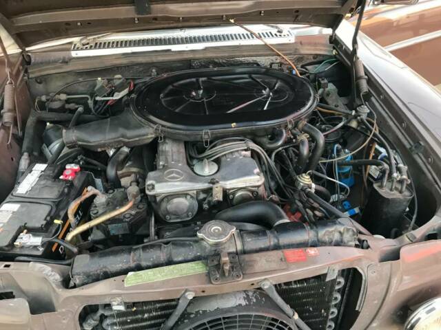 1976 Brown Mercedes-Benz 200-Series Sedan