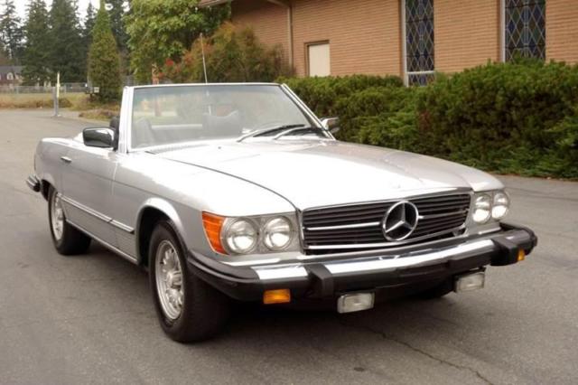 1976 SILVER Mercedes-Benz SL-Class