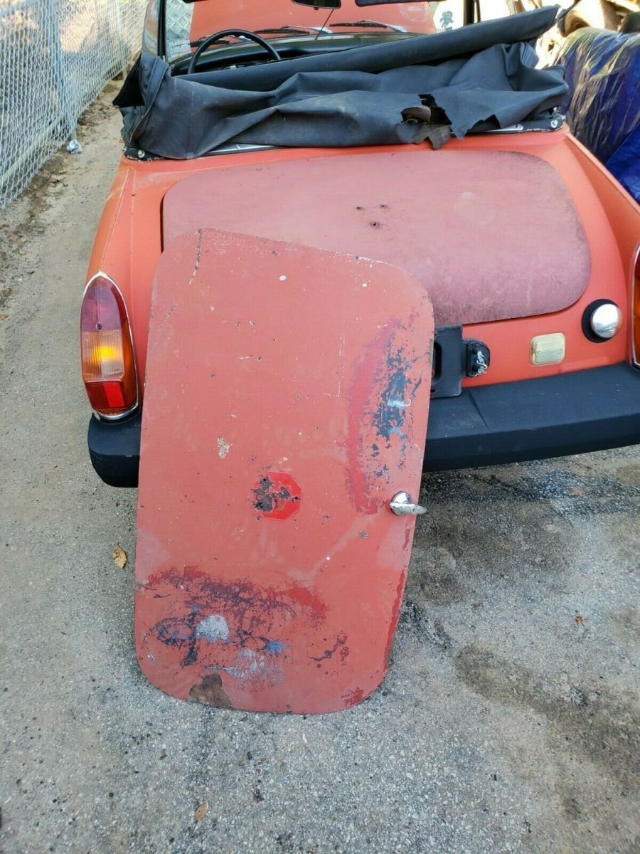 1976 Red MG Midget Convertible