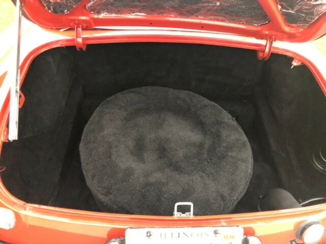 1976 Red MG MGB Convertible