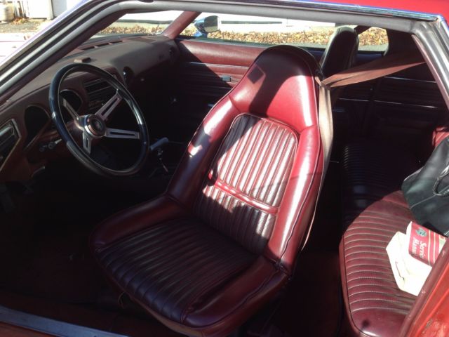 1976 Firethorn red Oldsmobile Cutlass Coupe