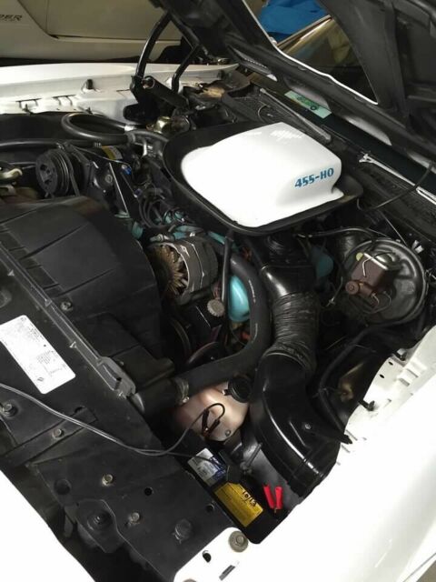 1976 White Pontiac Trans Am Coupe