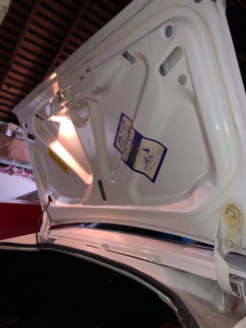 1976 White Pontiac Trans Am Coupe