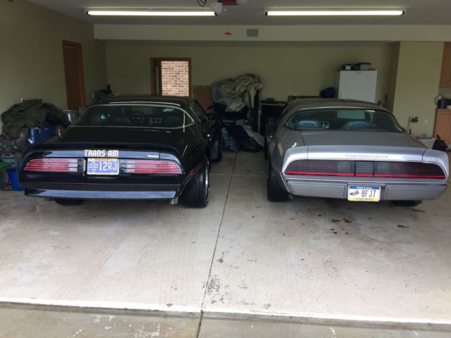 1976 Black Pontiac Trans Am Coupe