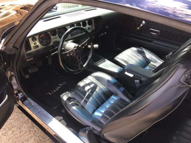 1976 Black Pontiac Trans Am Coupe
