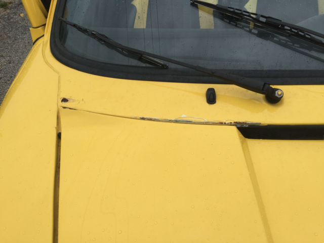 1976 Yellow Porsche 911 Convertible