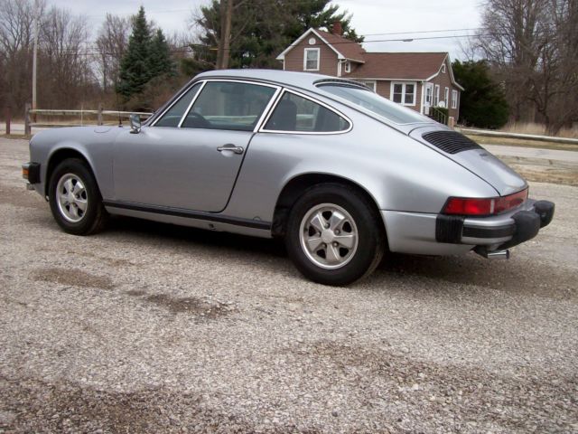 1976 Silver Porsche 912 Coupe