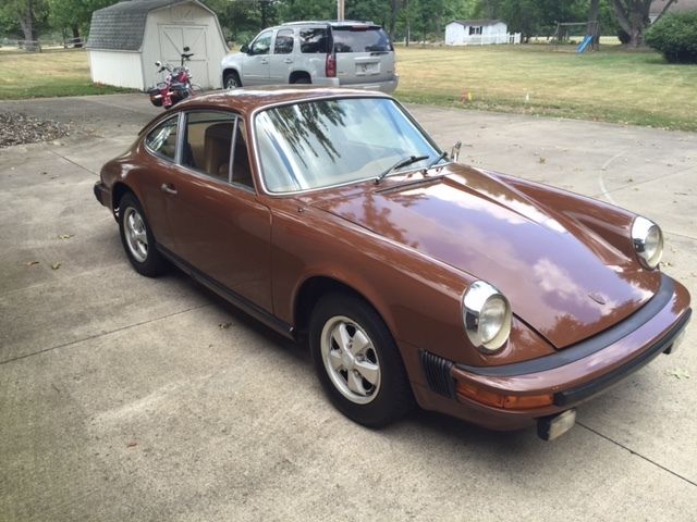 1976 Signal yellow Porsche 912 Coupe