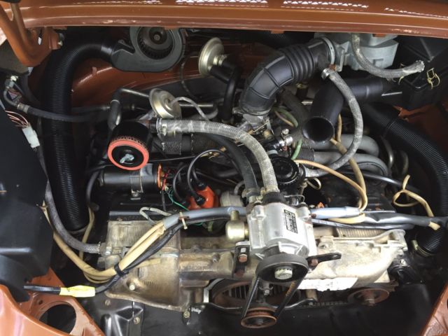 1976 Signal yellow Porsche 912 Coupe