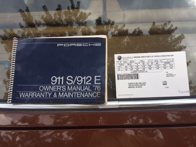 1976 Signal yellow Porsche 912 Coupe