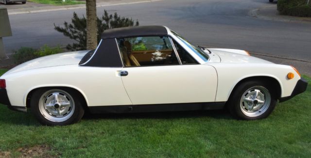 1976 White Porsche 914 Coupe
