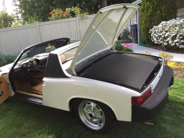 1976 White Porsche 914 Coupe