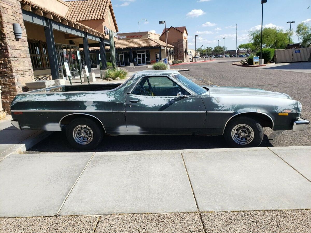 1976 Green Ford Ranch Wagon Crew Cab Pickup