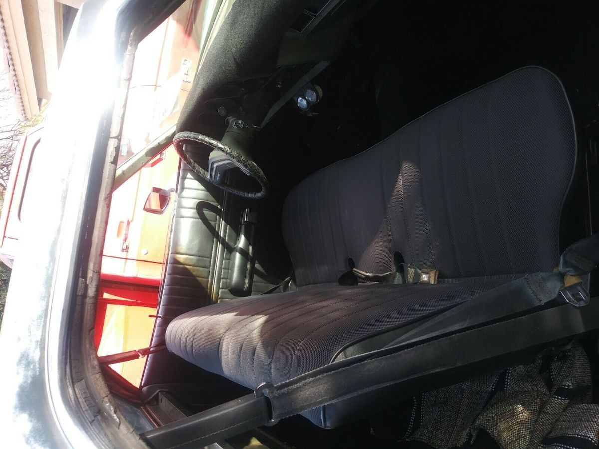 1976 Green Ford Ranch Wagon Crew Cab Pickup