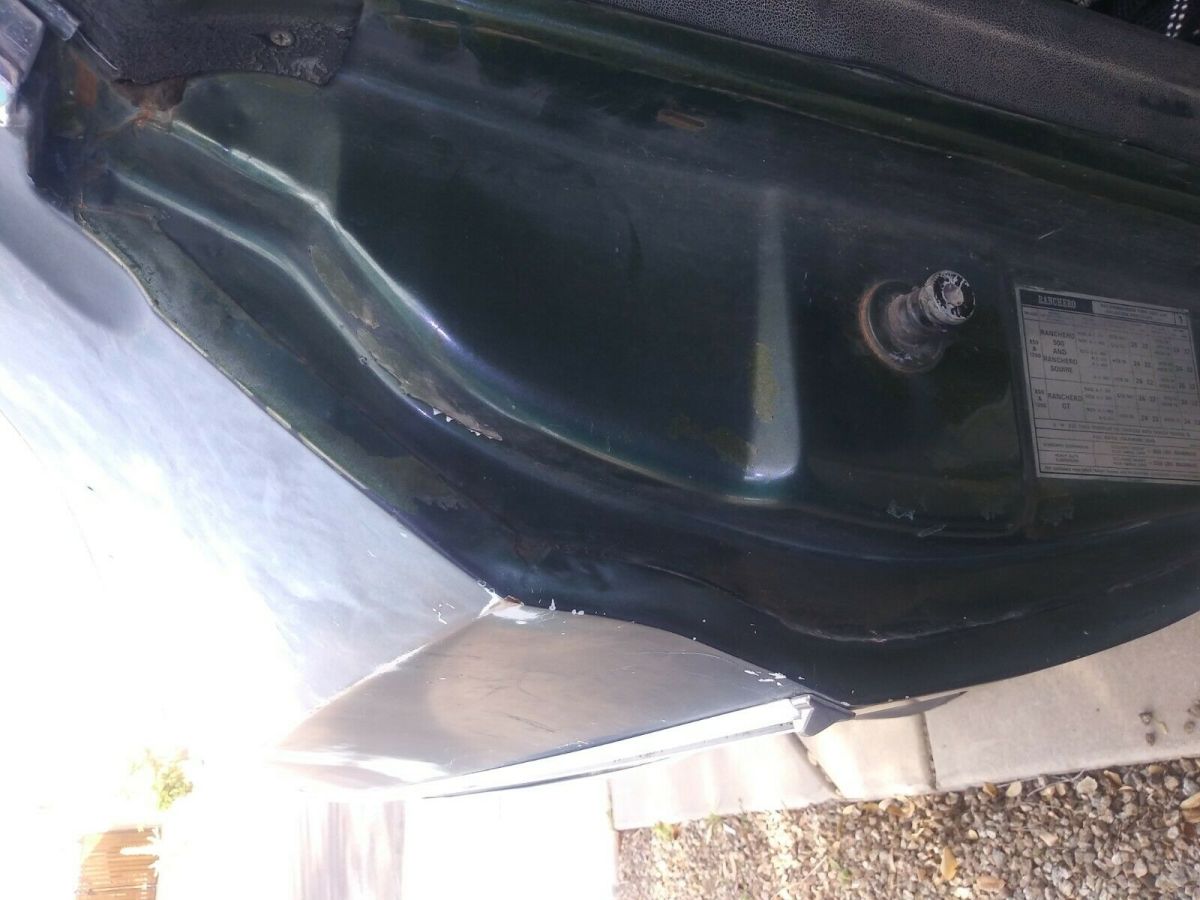 1976 Green Ford Ranch Wagon Crew Cab Pickup