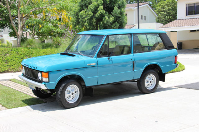 1976 Tuscan Blue Land Rover Range Rover SUV