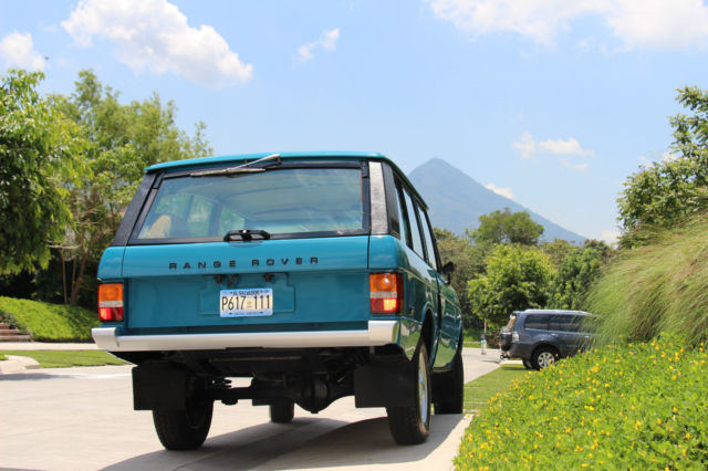 1976 Tuscan Blue Land Rover Range Rover SUV