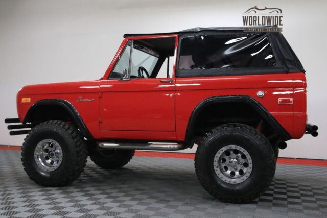 1976 Red Ford Bronco