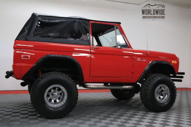 1976 Red Ford Bronco