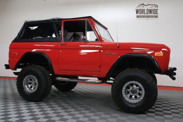 1976 Red Ford Bronco