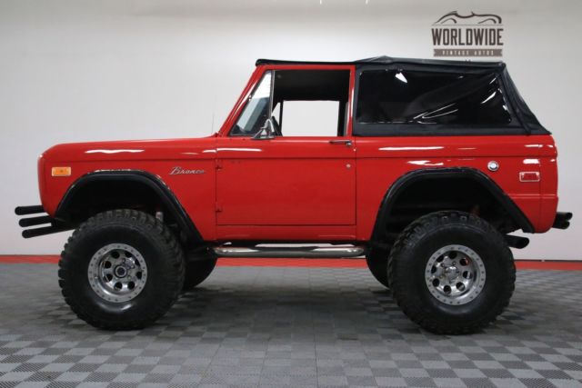 1976 Red Ford Bronco