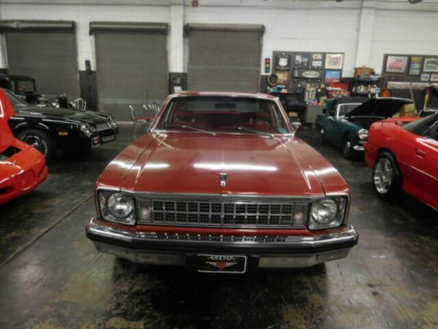 1976 Red Chevrolet Nova Hatchback