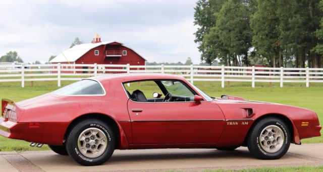 1976 Red Pontiac Trans Am Coupe