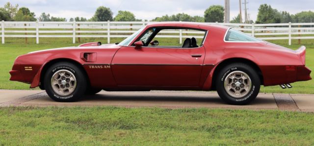 1976 Red Pontiac Trans Am Coupe