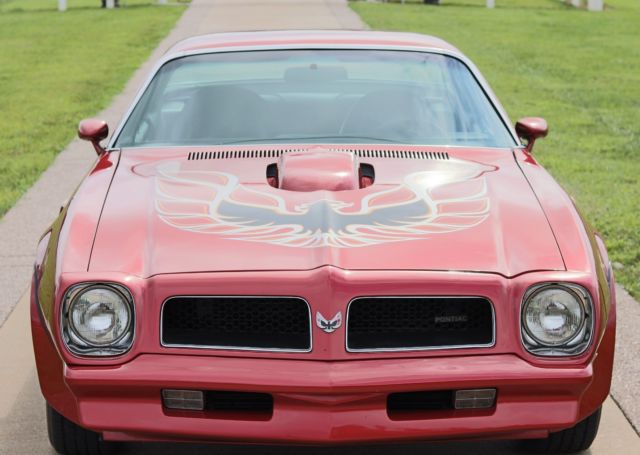 1976 Red Pontiac Trans Am Coupe