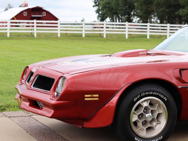 1976 Red Pontiac Trans Am Coupe