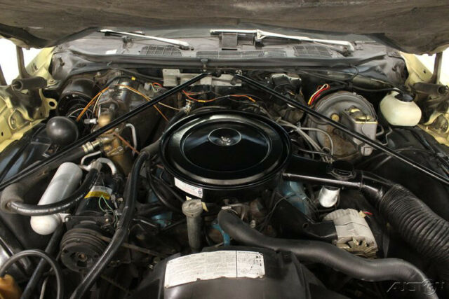 1976 Yellow Oldsmobile Cutlass