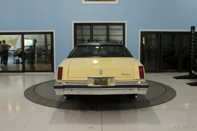 1976 Yellow Oldsmobile Cutlass
