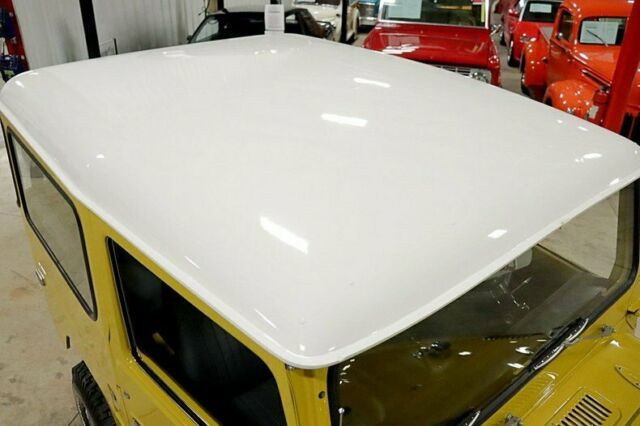 1976 Yellow Toyota FJ 40 SUV