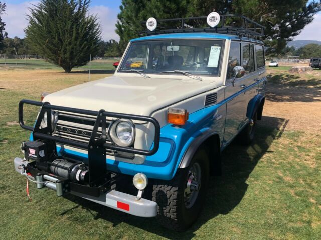 1976 Blue Toyota Land Cruiser SUV