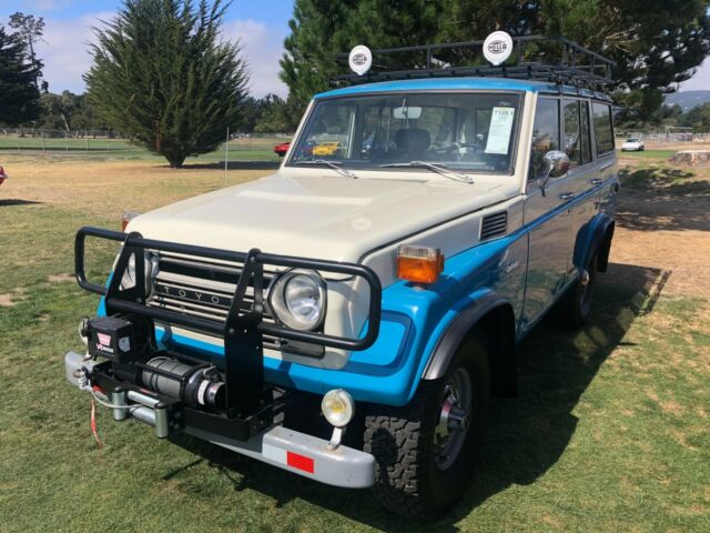 1976 Blue Toyota Land Cruiser SUV