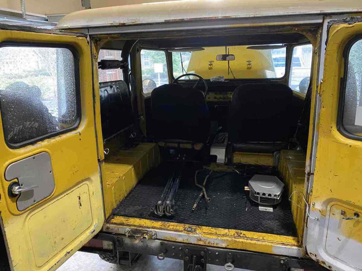1976 Yellow Toyota Fj SUV