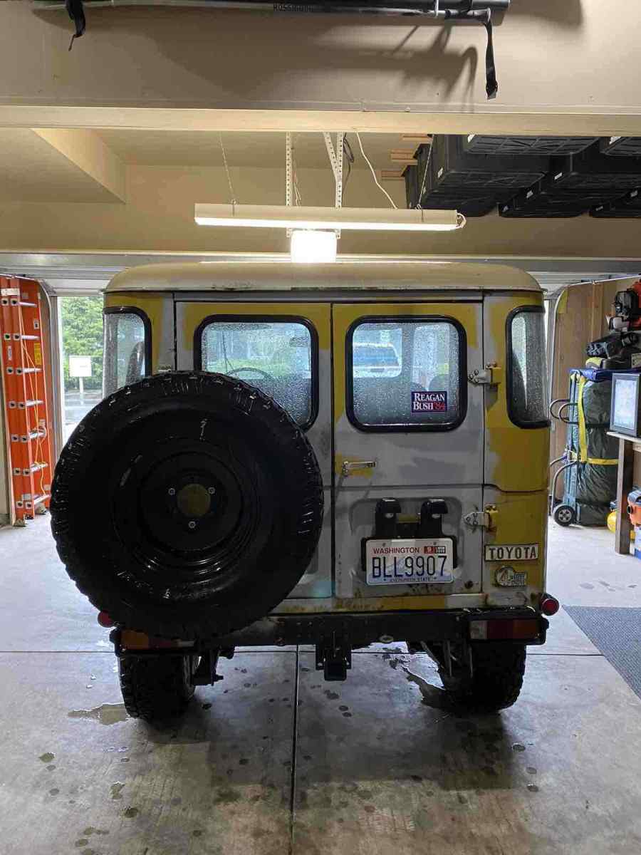1976 Yellow Toyota Fj SUV